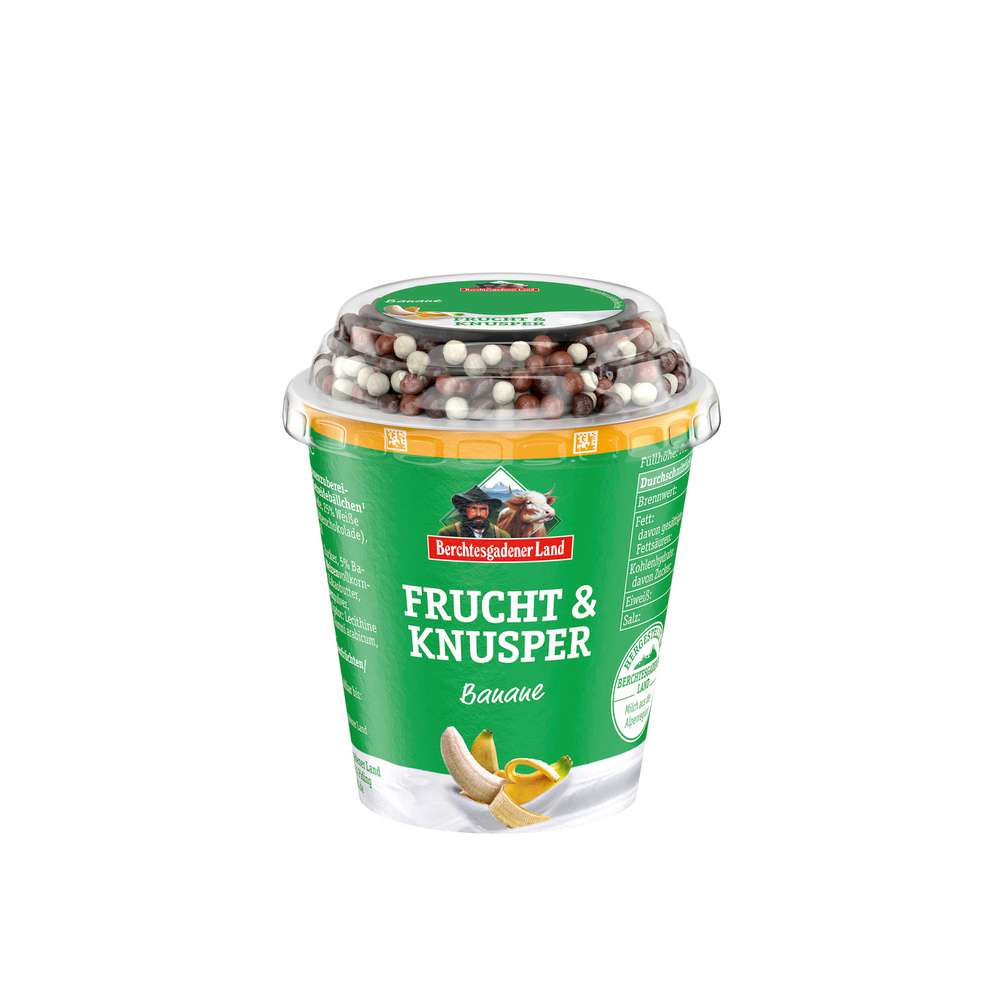 Produktabbildung Berchtesgadener Land Frucht & Knusper Joghurt Banane
