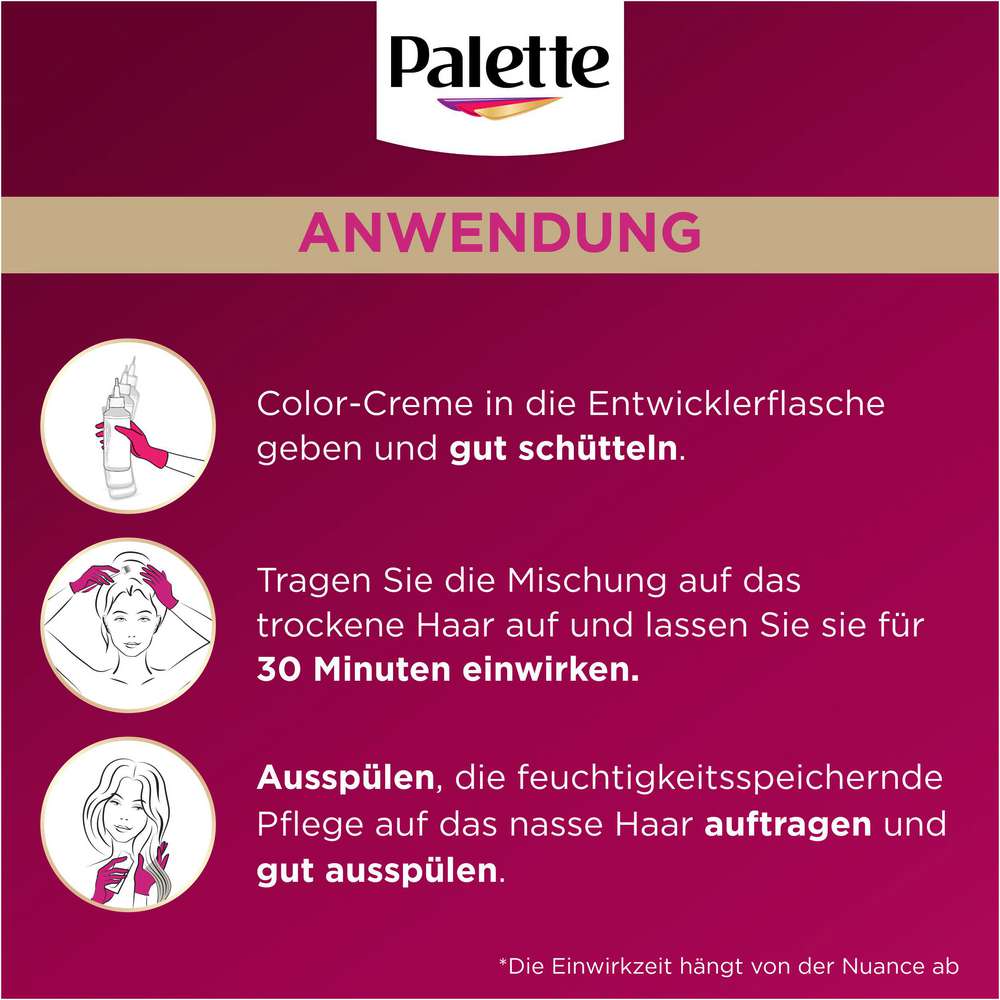 Produktabbildung Poly Palette Intensiv Creme Coloration, 600 Hellbraun