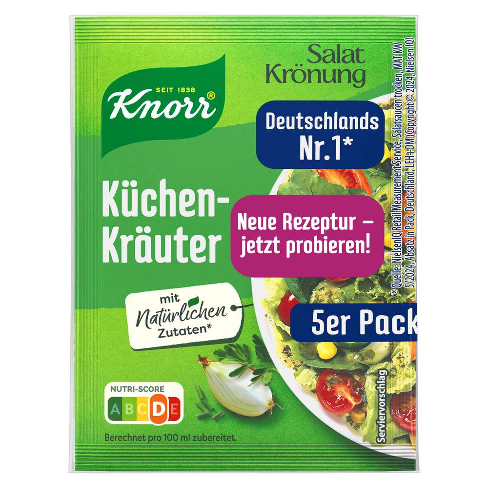 Produktabbildung Knorr Salat Krönung, Küchenkräuter
