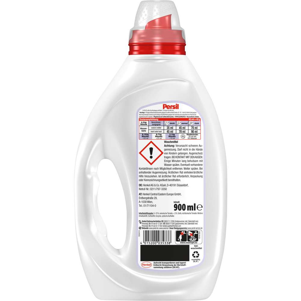 Produktabbildung Persil Universal-Waschmittel, Sensitive-Gel, Tiefenrein