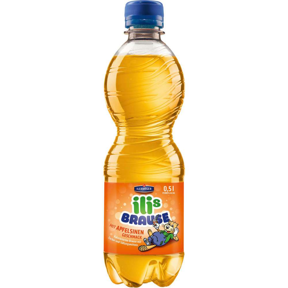 Produktabbildung Ileburger Sachsen Quelle Limonade Ilis, Apfelsinen-Geschmack