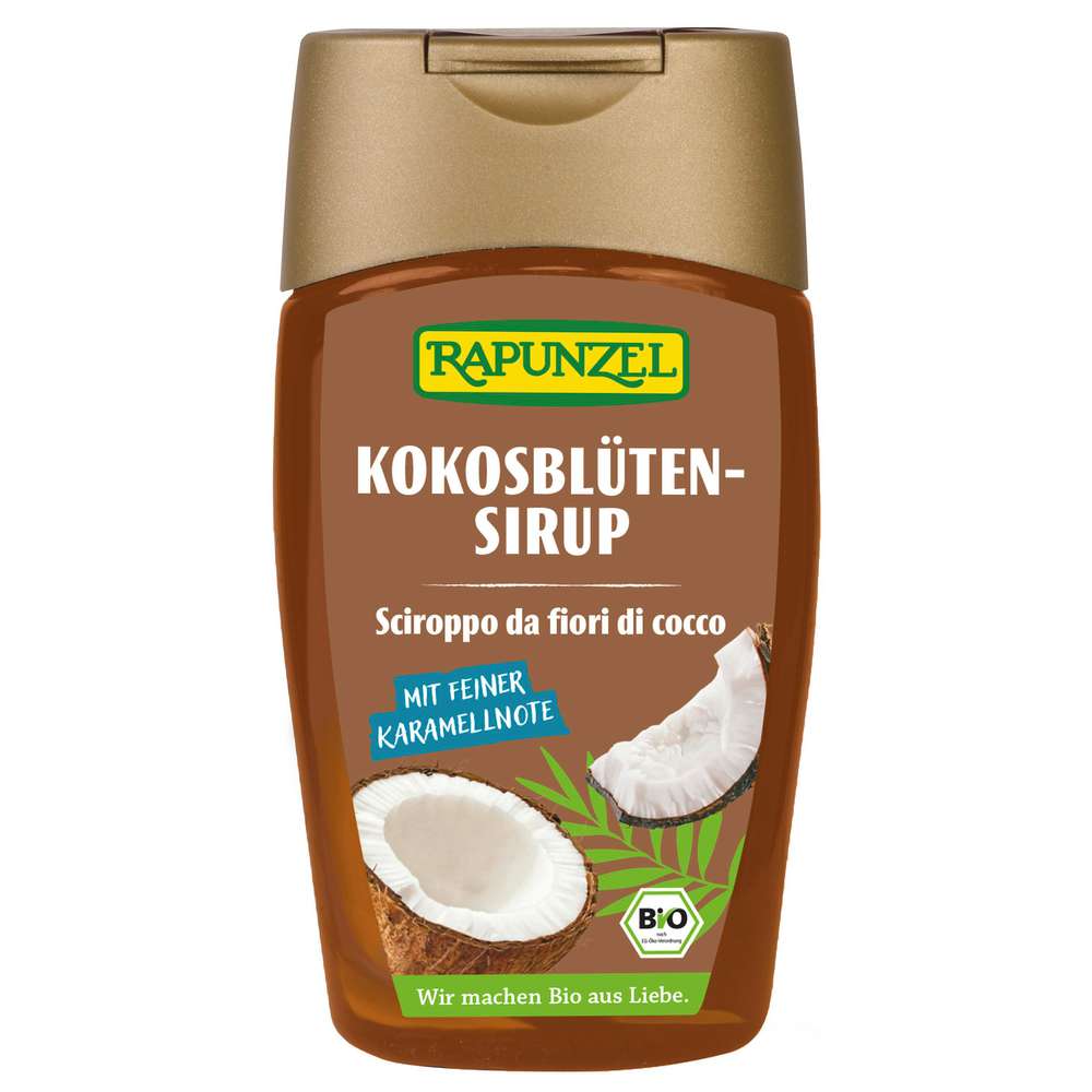 Produktabbildung Rapunzel Kokosblüten-Sirup, mit Karamellnote