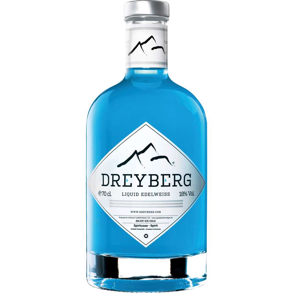 Produktabbildung Dreyberg Fruchtlikör Edelweiss 18%