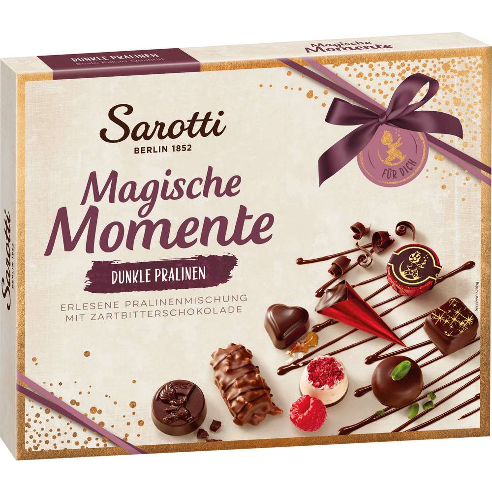 Produktabbildung Sarotti Magische Momente dunkle Pralinés