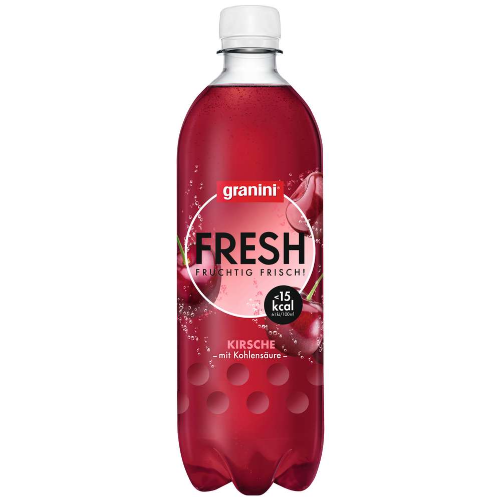Produktabbildung Granini Mineralwasser Fresh, Kirsche