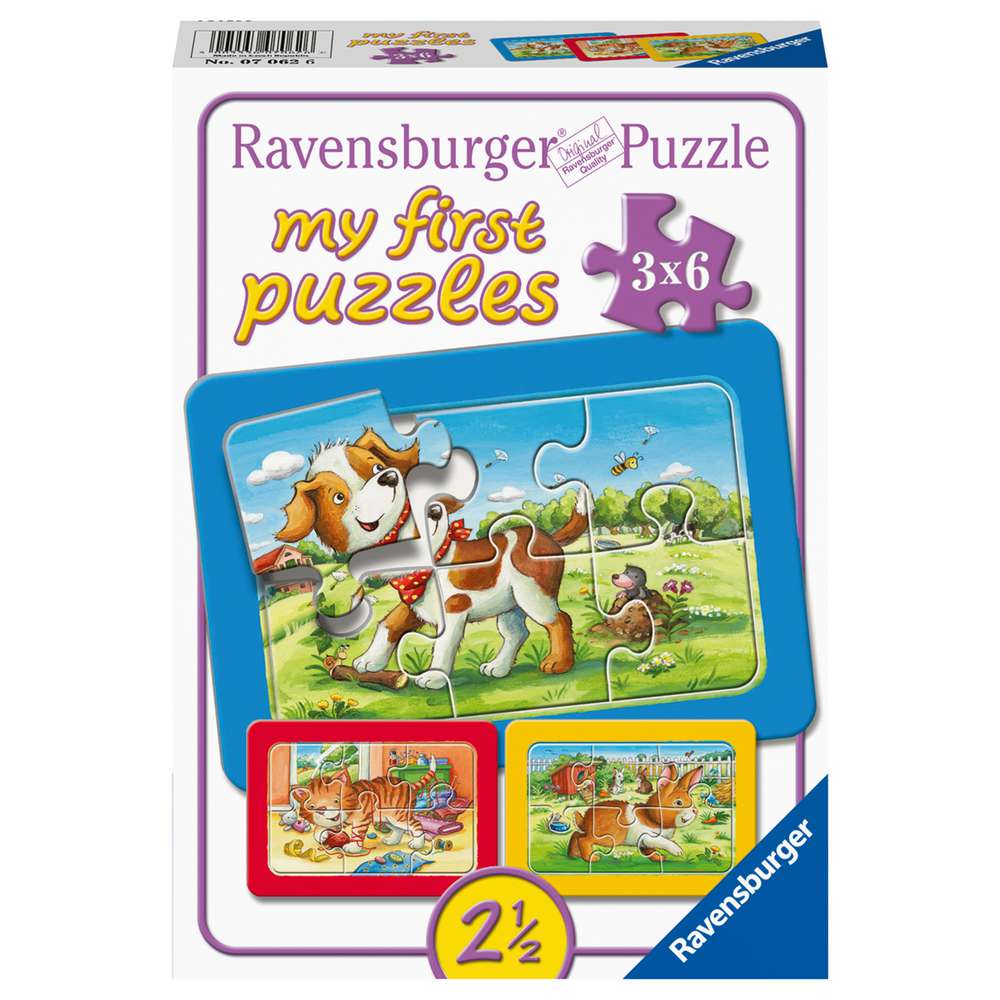 Produktabbildung Ravensburger My First Puzzle 2-8 Teile, Meine Tierfreunde