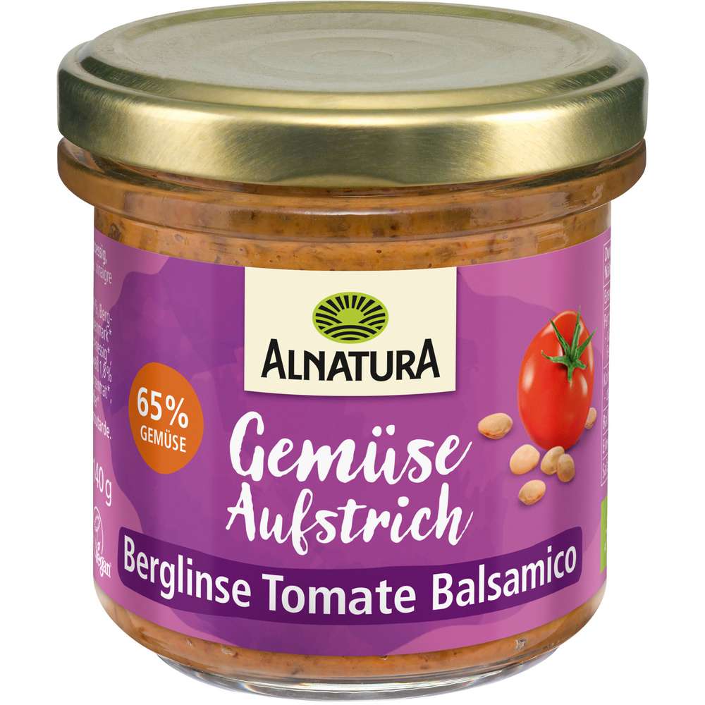 Produktabbildung Alnatura Bio Brotaufstrich, Tomate/Balsamico
