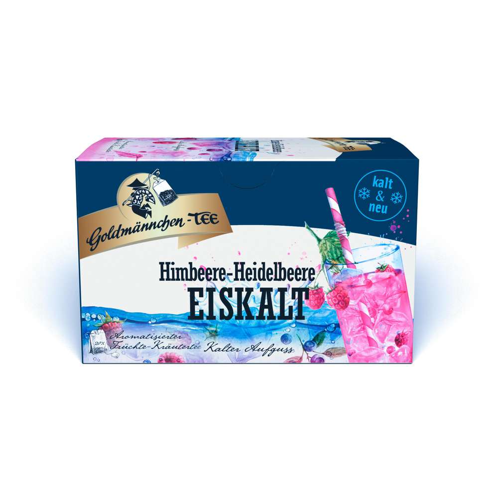 Produktabbildung Goldmännchen Tee Eiskalt Himbeere-Heidelbeere