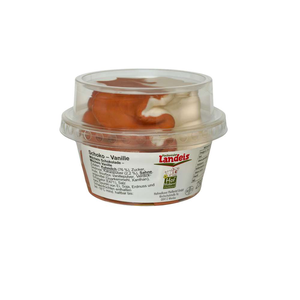 Produktabbildung Pleißentaler Landeis Eis, Schoko-Vanille