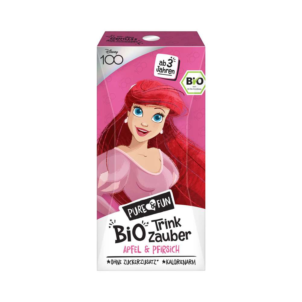 Produktabbildung Pure & Fun Bio Trinkzauber Donald Duck, Apfel-Pfirisich