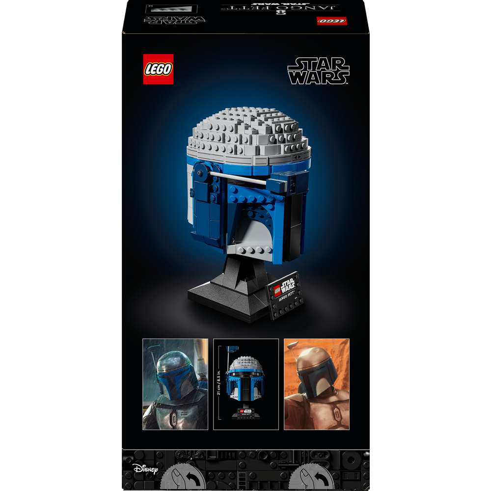 Produktabbildung Lego LEGO Star Wars 75408 Angriff der Klonkrieger: Jango Fett Helm