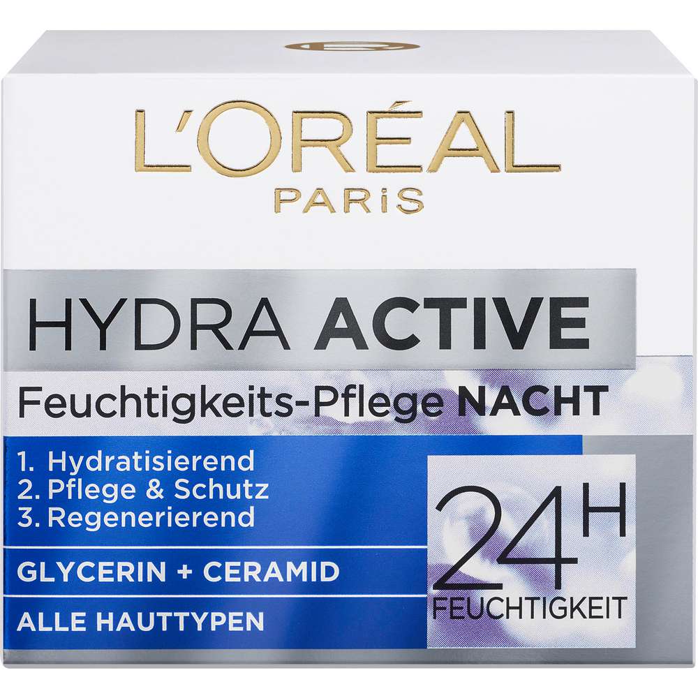 Produktabbildung L'Oreal Paris Hydra Active 3 Feuchtigkeitspflege Nacht