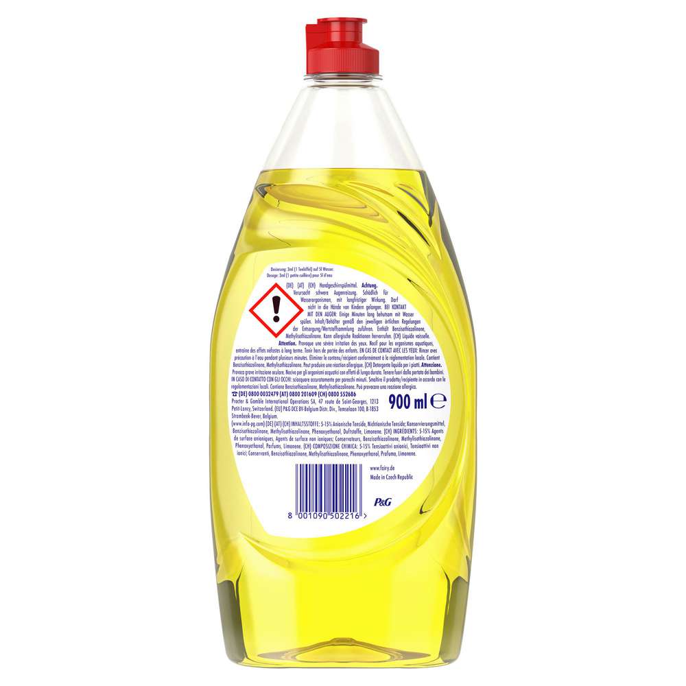 Produktabbildung Fairy Geschirrspülmittel Ultra Konzentrat, Zitrone