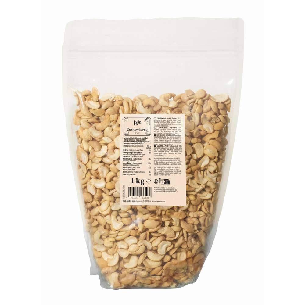Produktabbildung KoRo Cashewkerne, Bruch