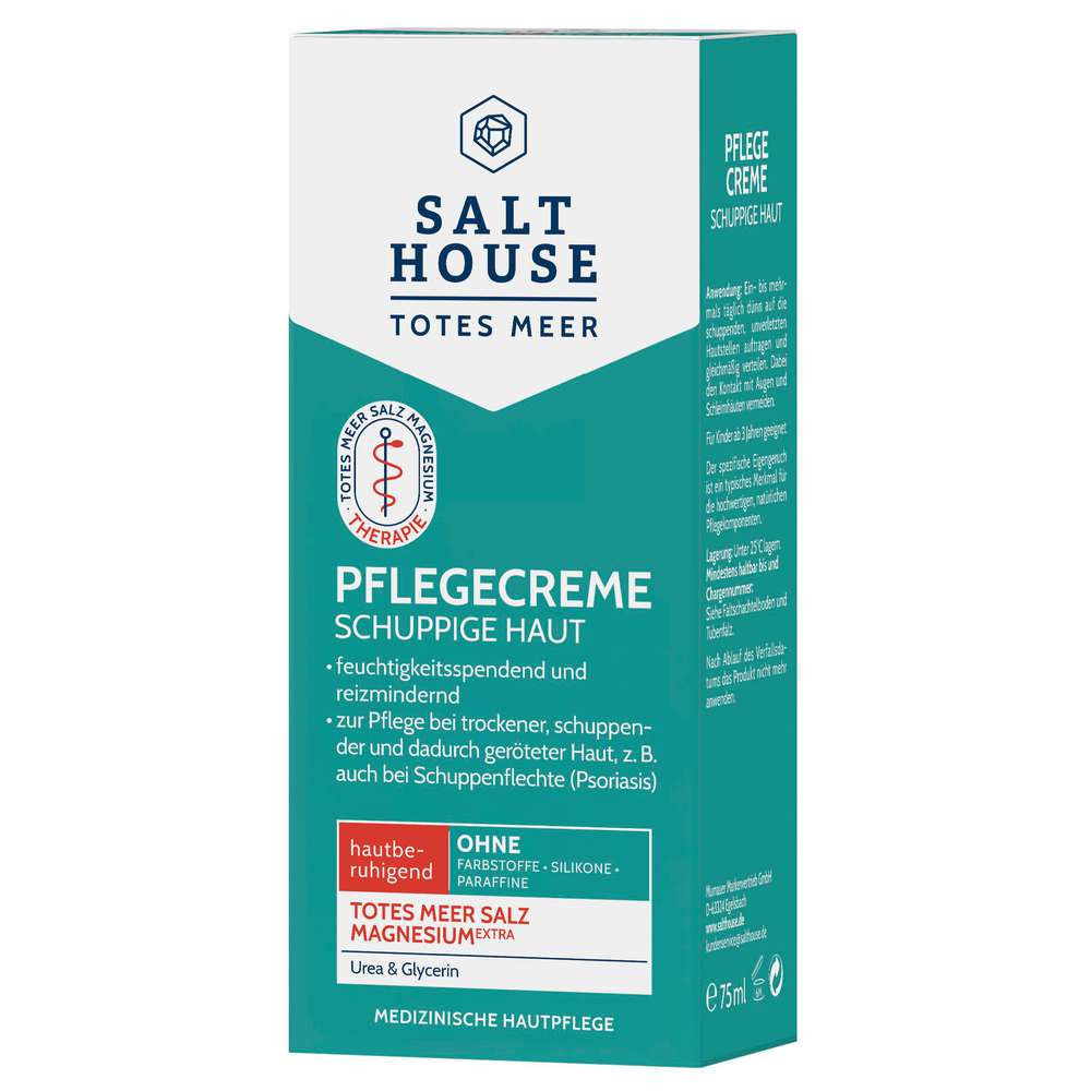 Produktabbildung Salthouse Pflegecreme Schuppige Haut, Totes Meer Salz