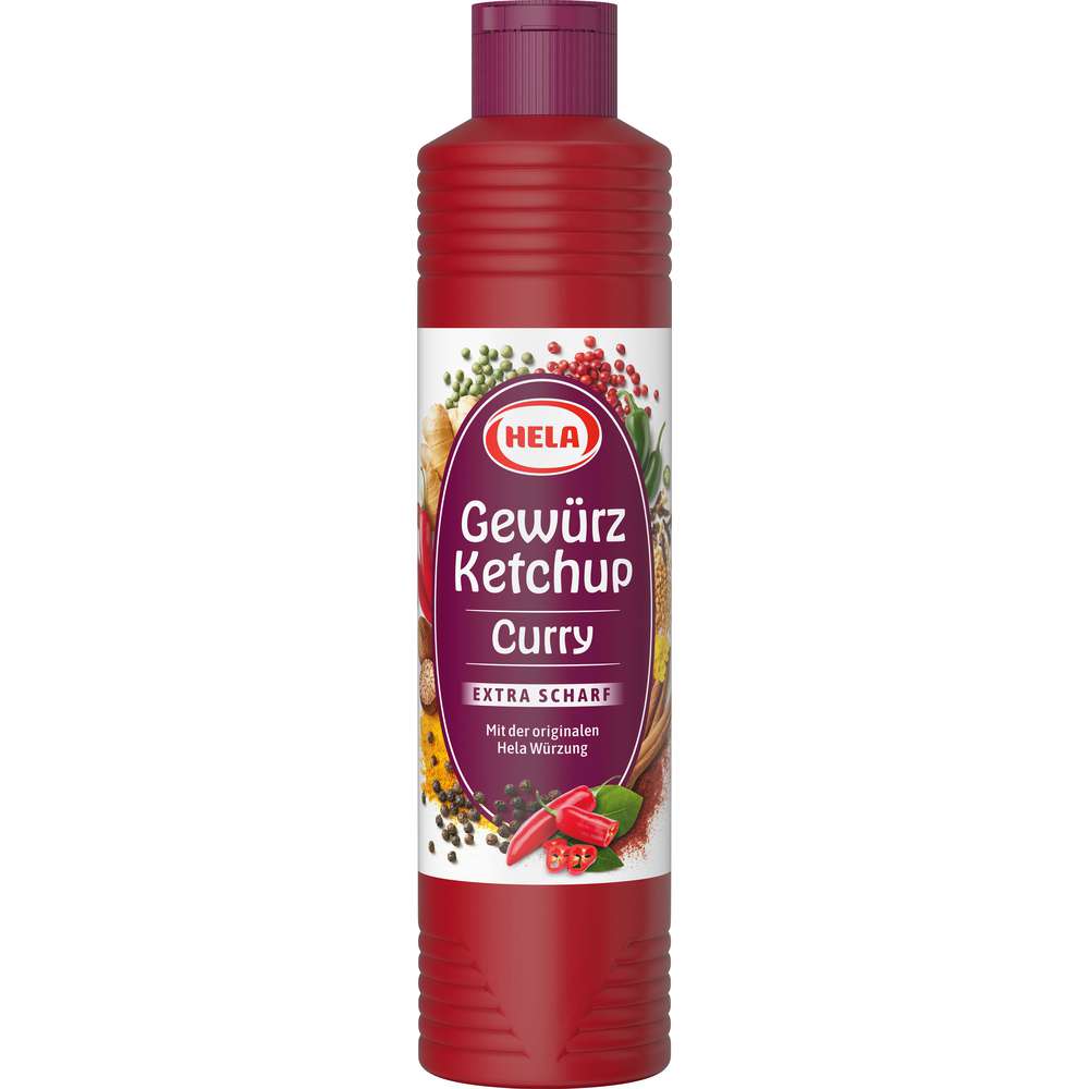 Produktabbildung Hela Gewürzketchup Curry, extra scharf
