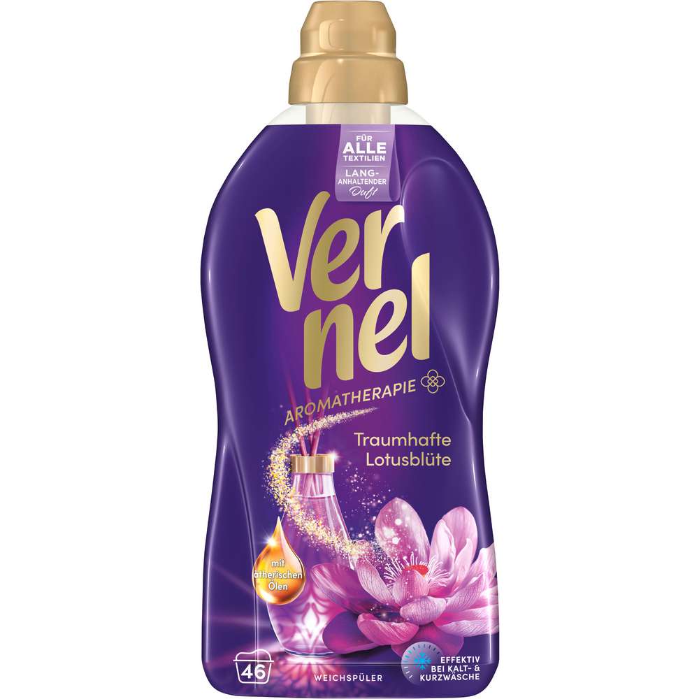 Produktabbildung Vernel Weichspüler Aromatherapie, Lotusblüte