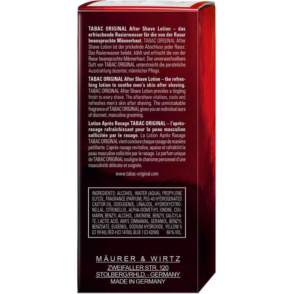 Produktabbildung Tabac After Shave Lotion, Original