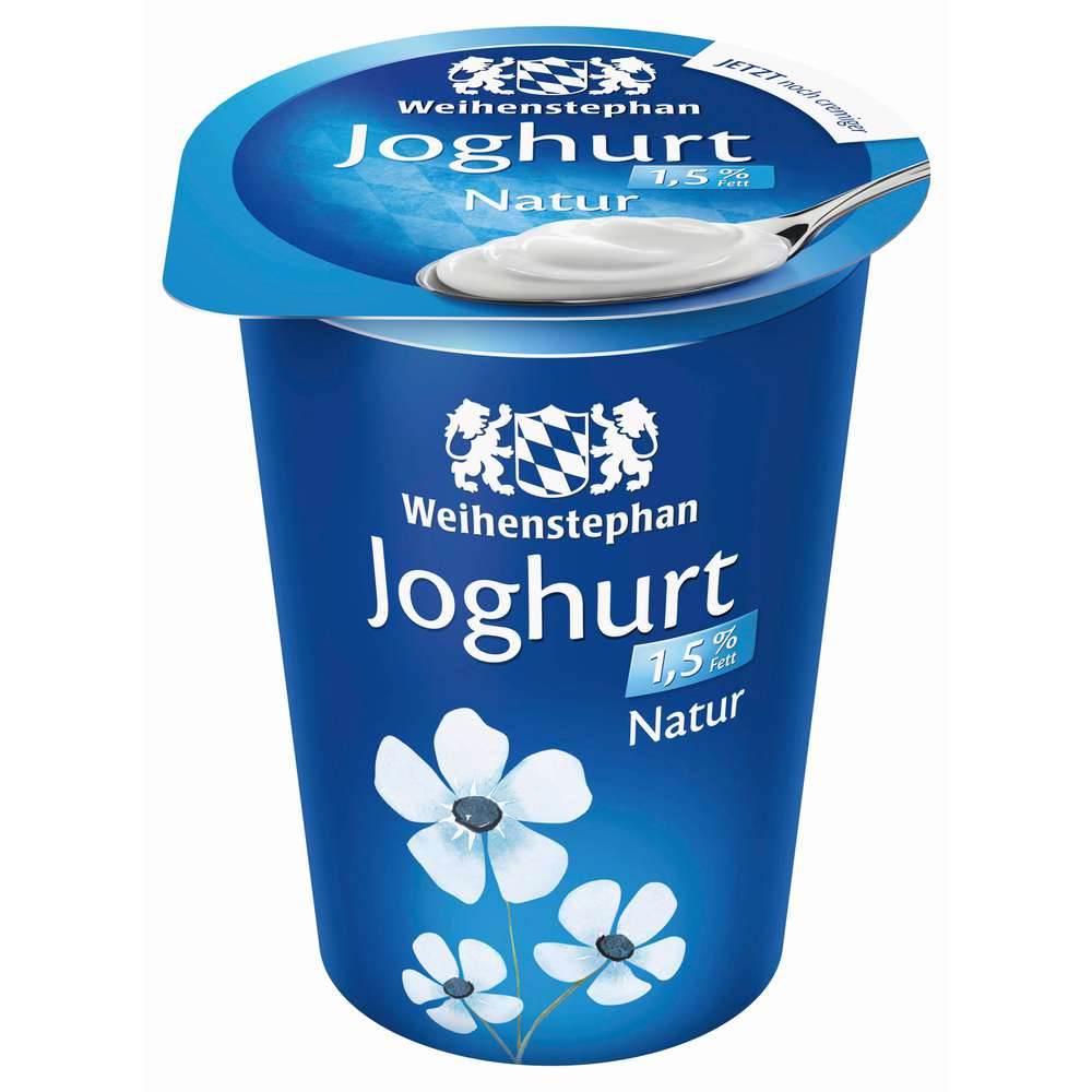 Produktabbildung Weihenstephan Naturjoghurt 1,5% Fett