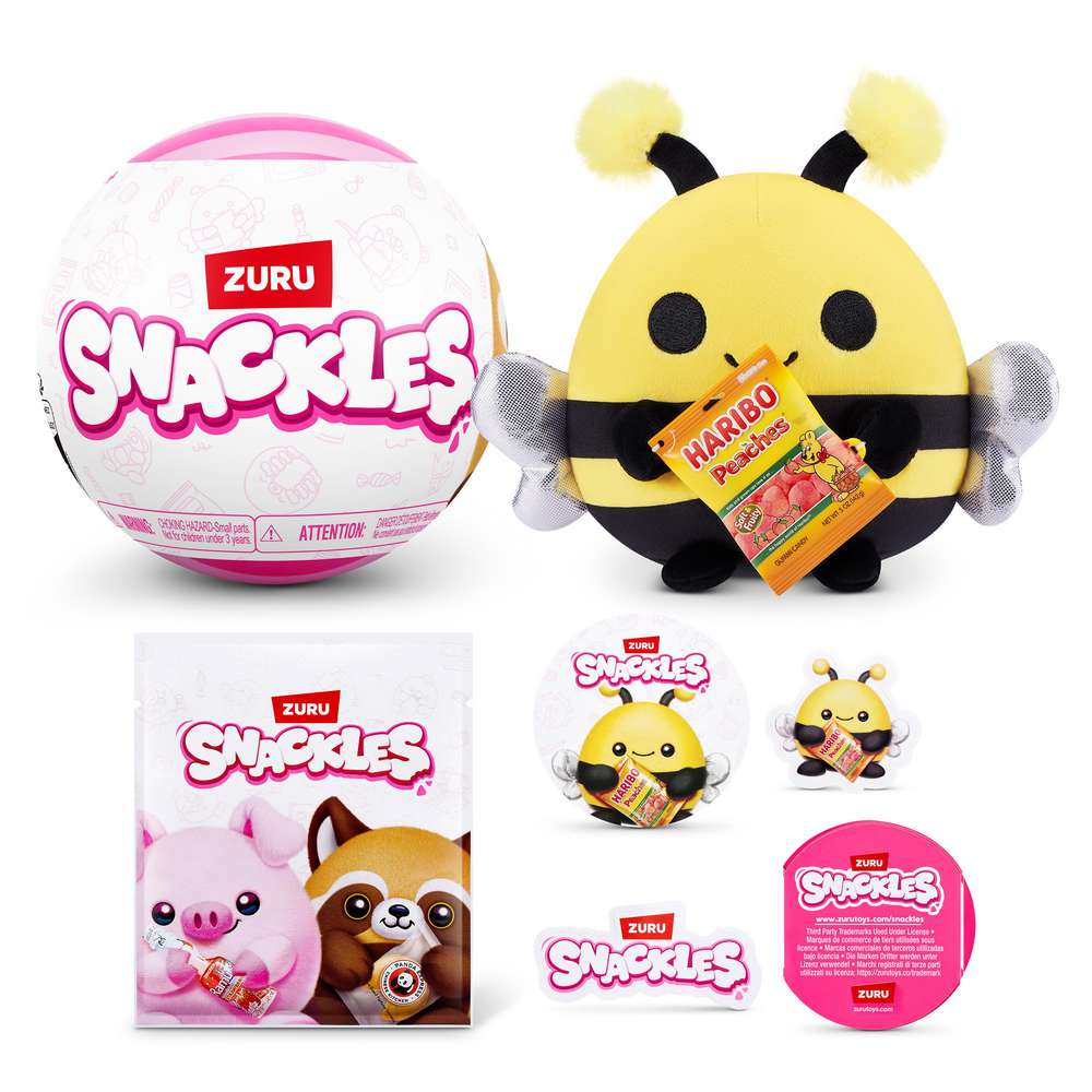 Produktabbildung Zuru Snackles Mix Kuscheltier Serie 3, 12 cm, sortiert