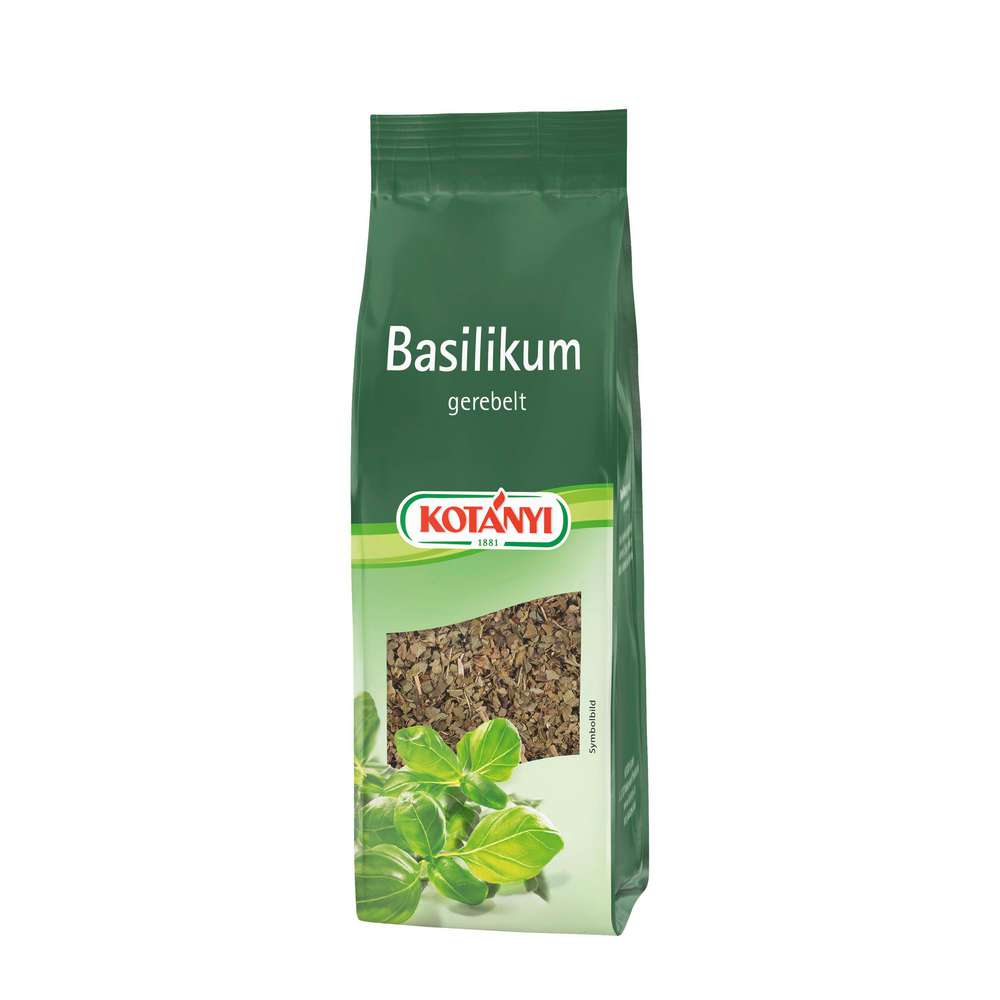 Produktabbildung Kotányi Basilikum, gerebelt