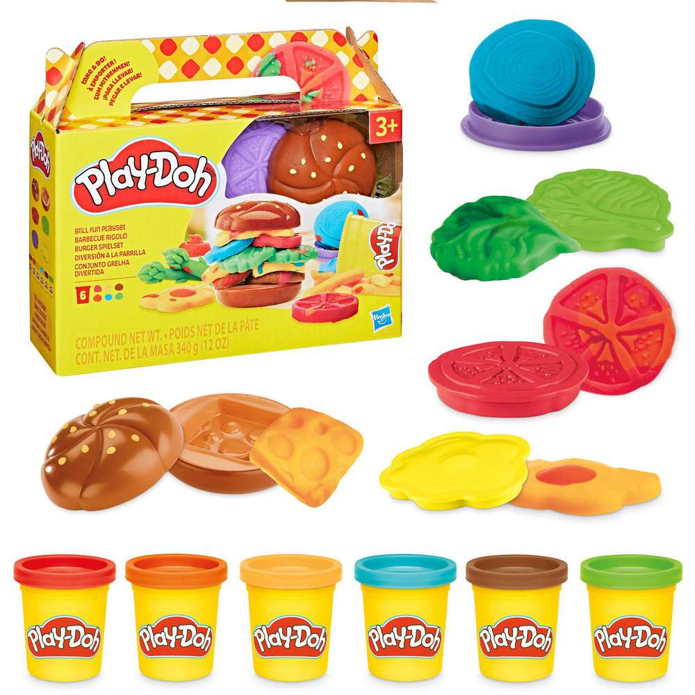 Produktabbildung Play-Doh Burger-Spielset