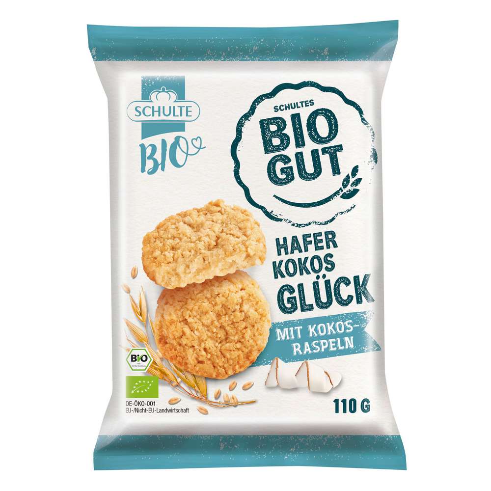 Produktabbildung Schulte Bio Hafergebäck Kokos