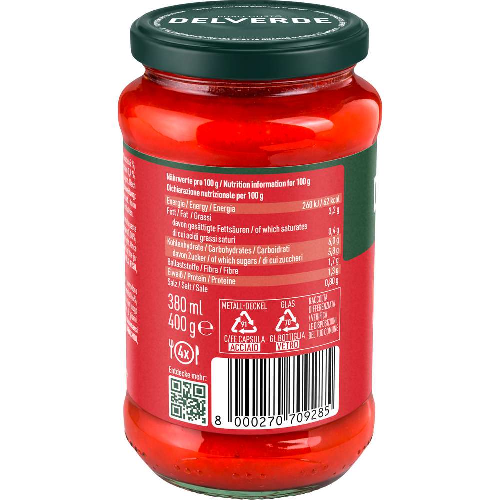 Produktabbildung Delverde Sauce Napoli