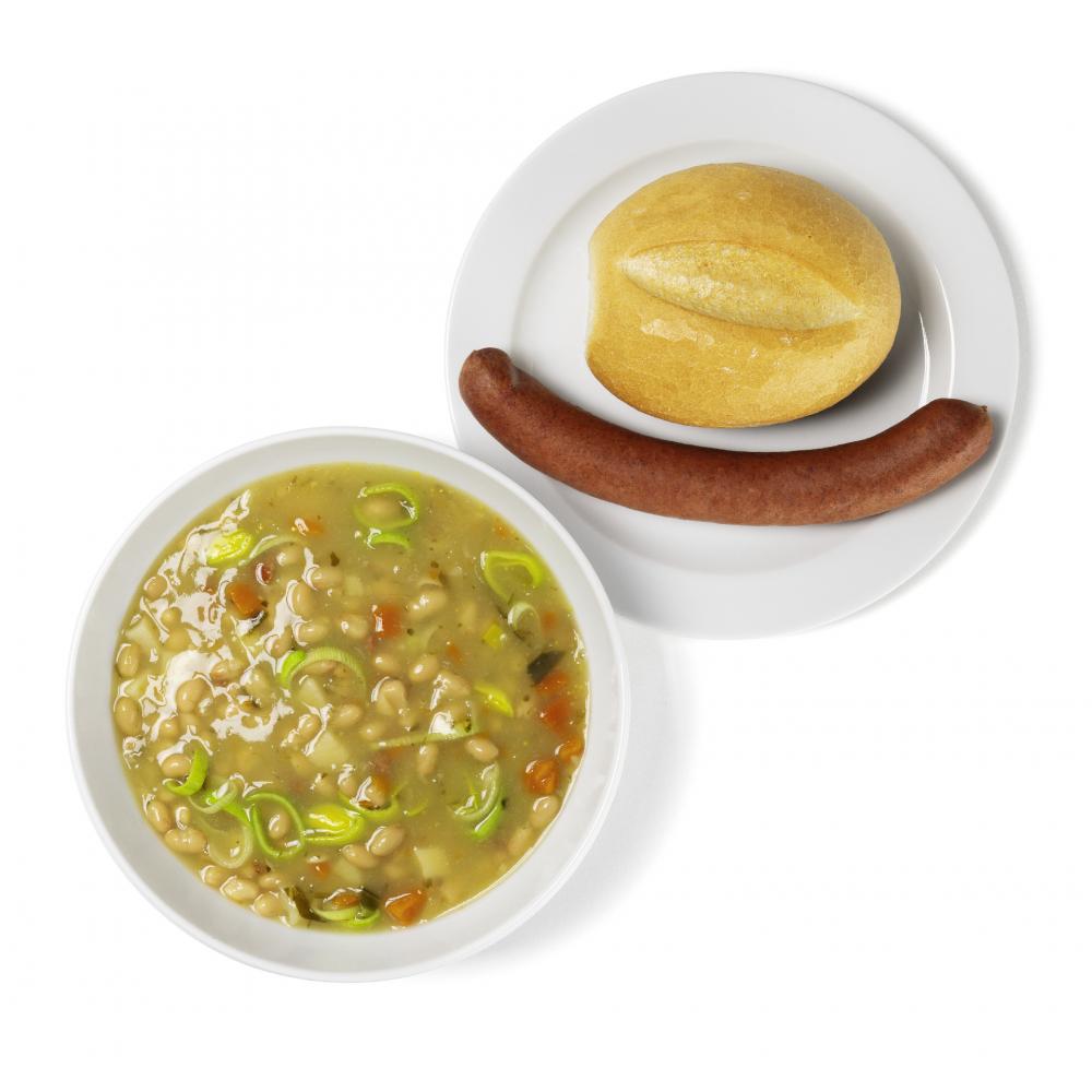 Produktabbildung keine Marke Weiße Bohnensuppe