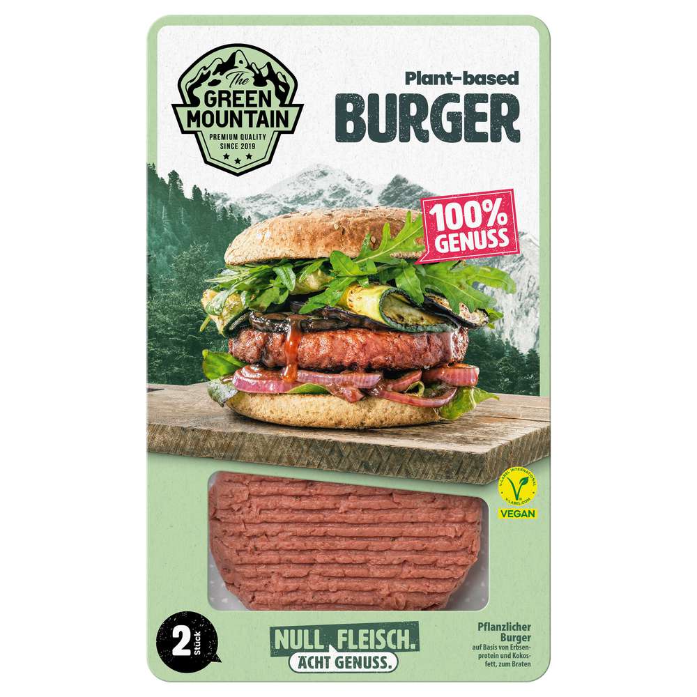 Produktabbildung The Green Mountain Plant Based Burger