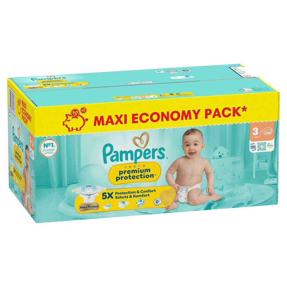 Produktabbildung Pampers Windeln Premium Protection Gr. 3 Midi 6-10 kg