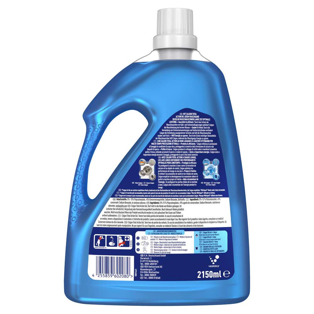 Produktabbildung Calgon Waschmaschinen Gel Total Action