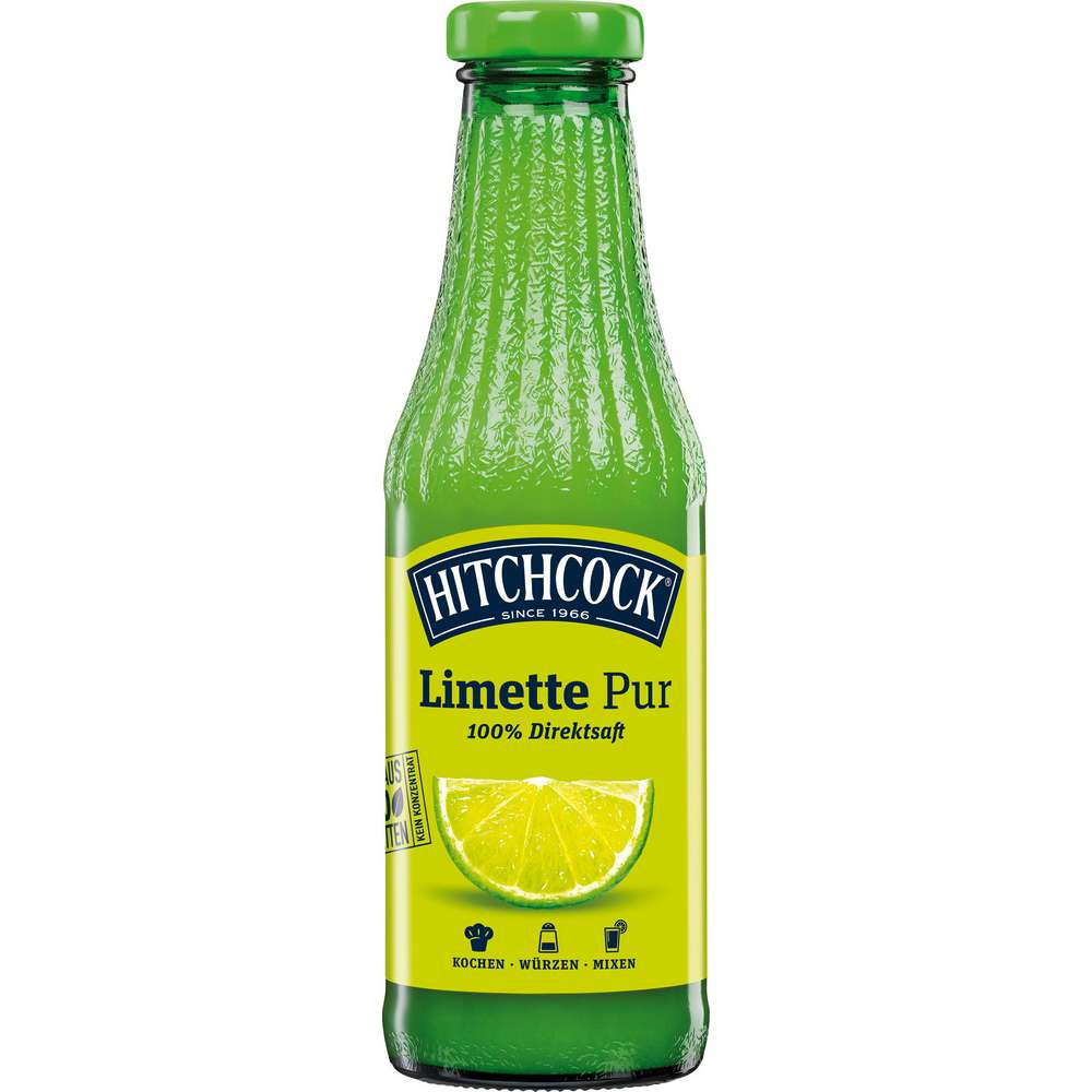 Produktabbildung Hitchcock Limetten Saft pur