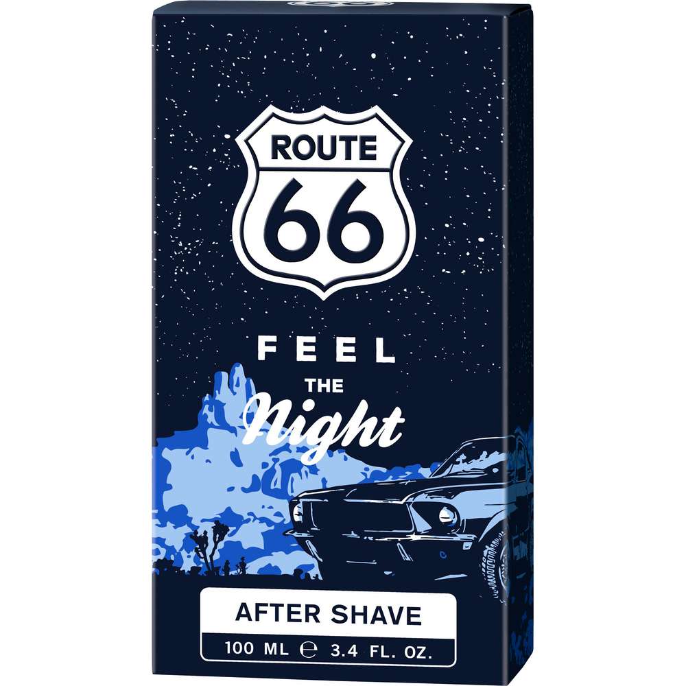 Produktabbildung Route66 After Shave, Feel the night
