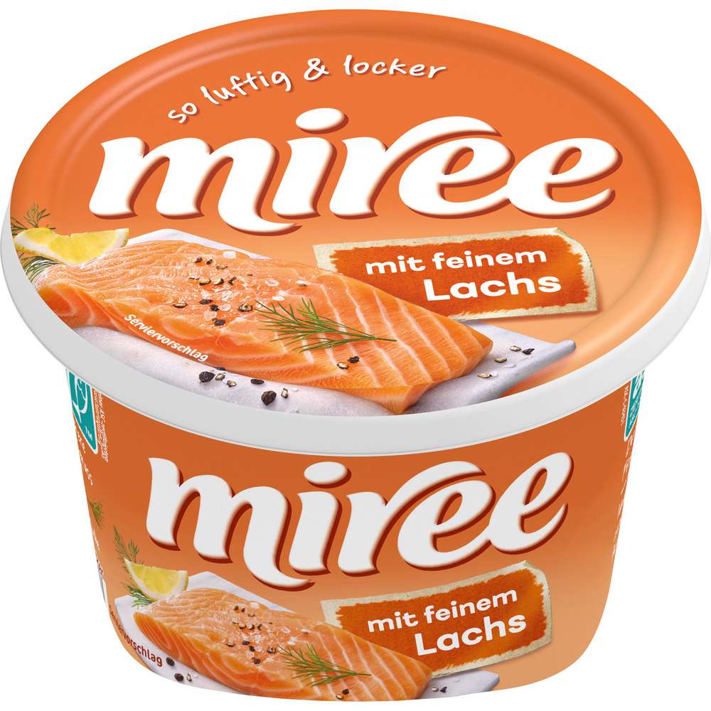 Produktabbildung Miree Frischkäse, Lachs
