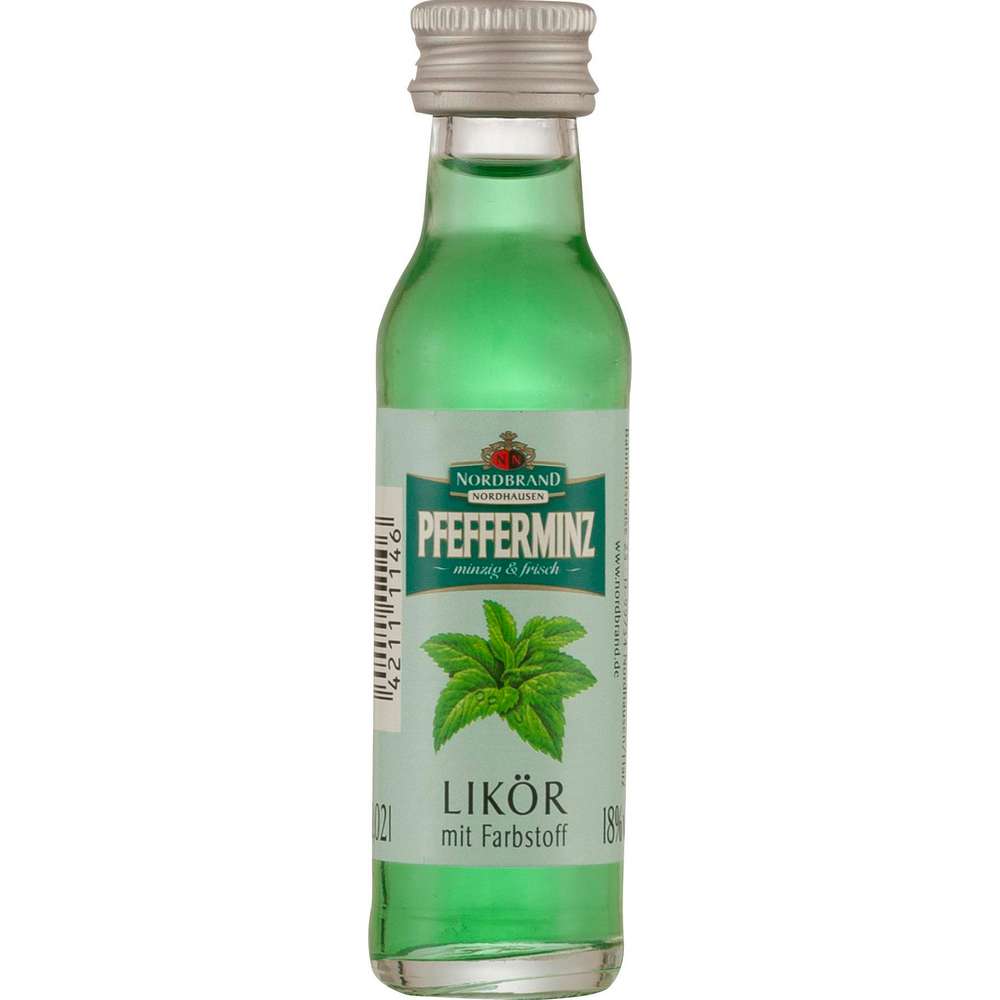 Produktabbildung Nordbrand Nordhausen Pfefferminzlikör 18%
