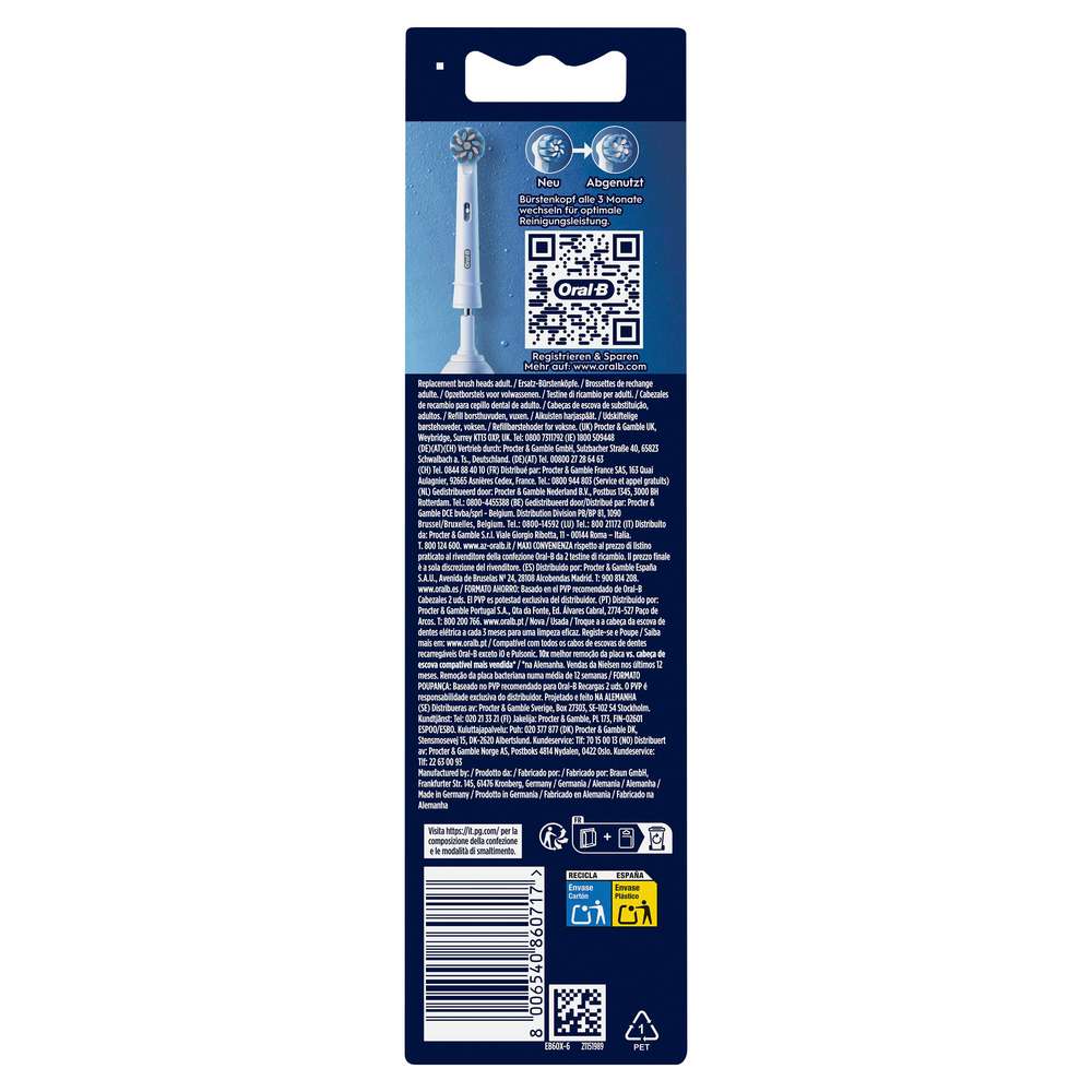 Produktabbildung Oral-B Aufsteckbürste Sensitive Clean