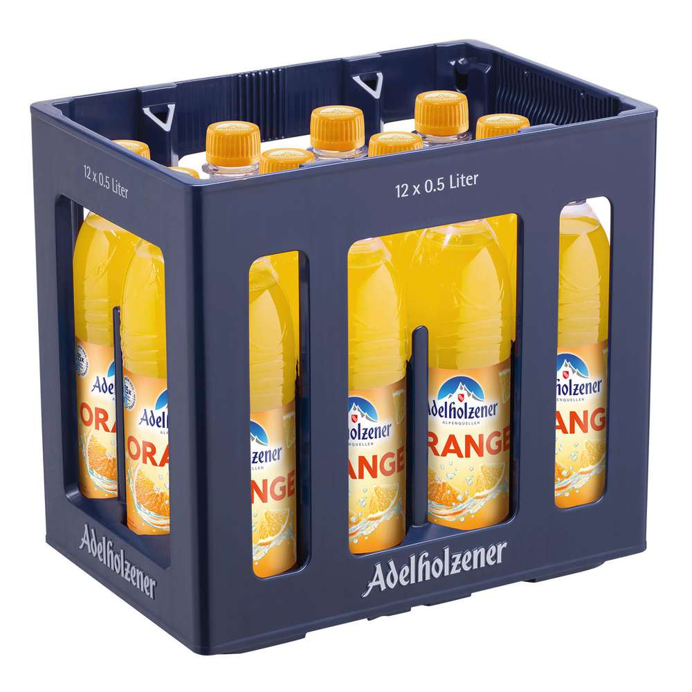 Produktabbildung Adelholzener Orangen Limonade (12x 0,500 Liter)