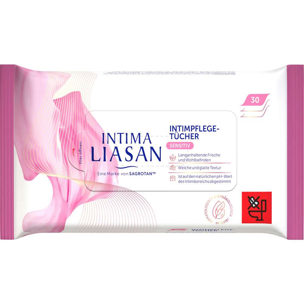 Produktabbildung Liasan Intim-Pflegetücher, Sensitiv