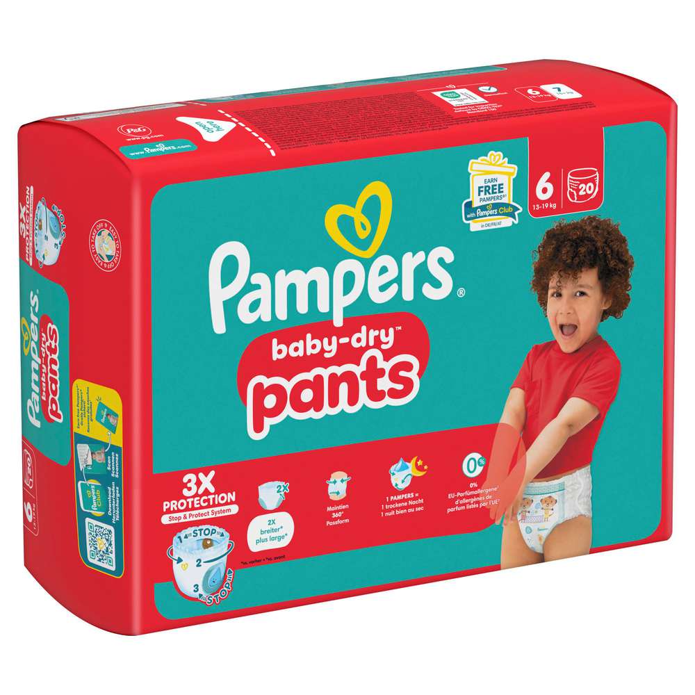 Produktabbildung Pampers Baby Pants Baby Dry Gr.6 XL 13-19 kg