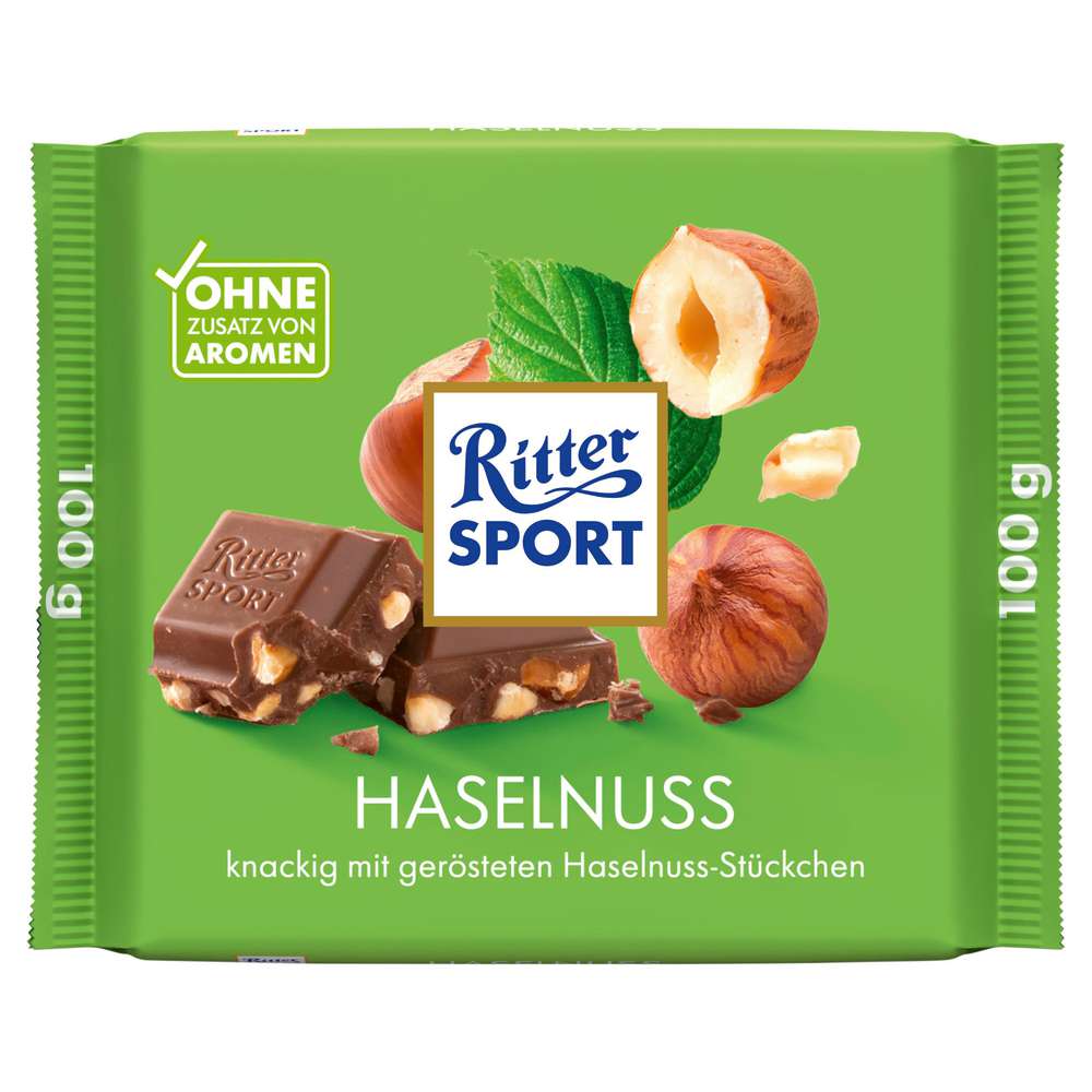 Produktabbildung Ritter Sport Tafelschokolade, Haselnuss