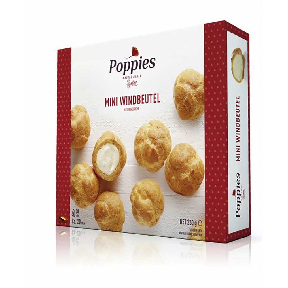 Produktabbildung keine Marke Poppies Mini Windbeutel, 250 g