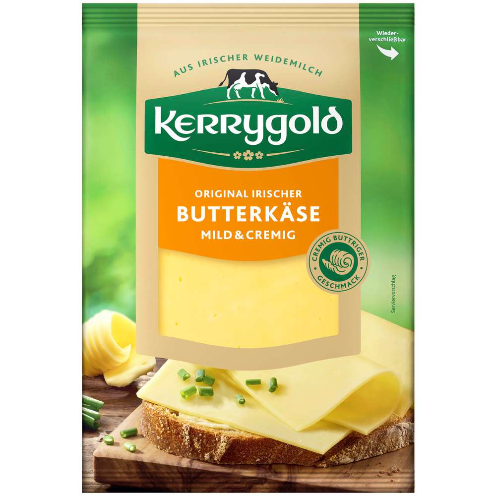 Produktabbildung Kerrygold Käsescheiben Butterkäse, ,mild & cremig