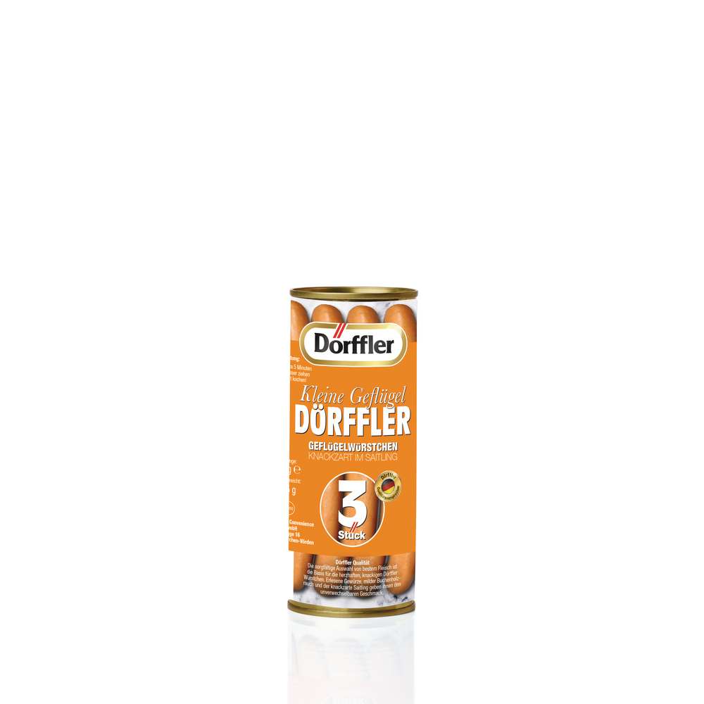 Produktabbildung Dörffler Geflügelwürstchen