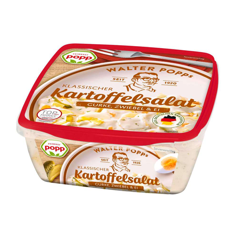 Produktabbildung Popp Kartoffelsalat, klassisch