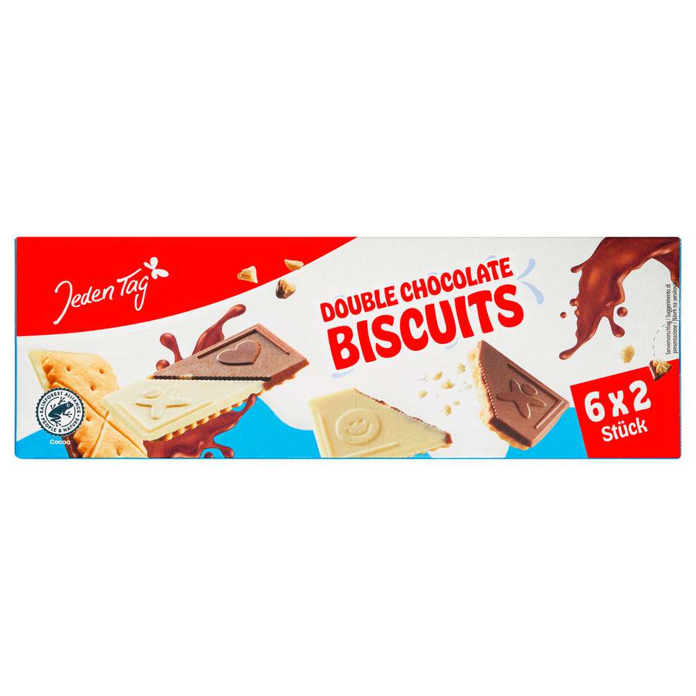 Produktabbildung Jeden Tag Biscuits, Double Chocolate