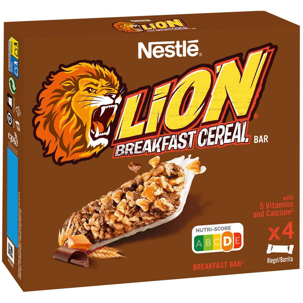 Produktabbildung Nestle Müsliriegel Lion