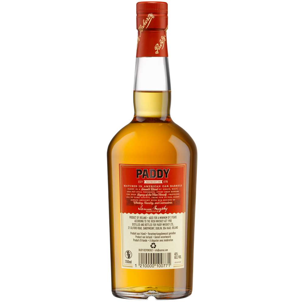 Produktabbildung Paddy Irish Whiskey, 7 Jahre, 40 %