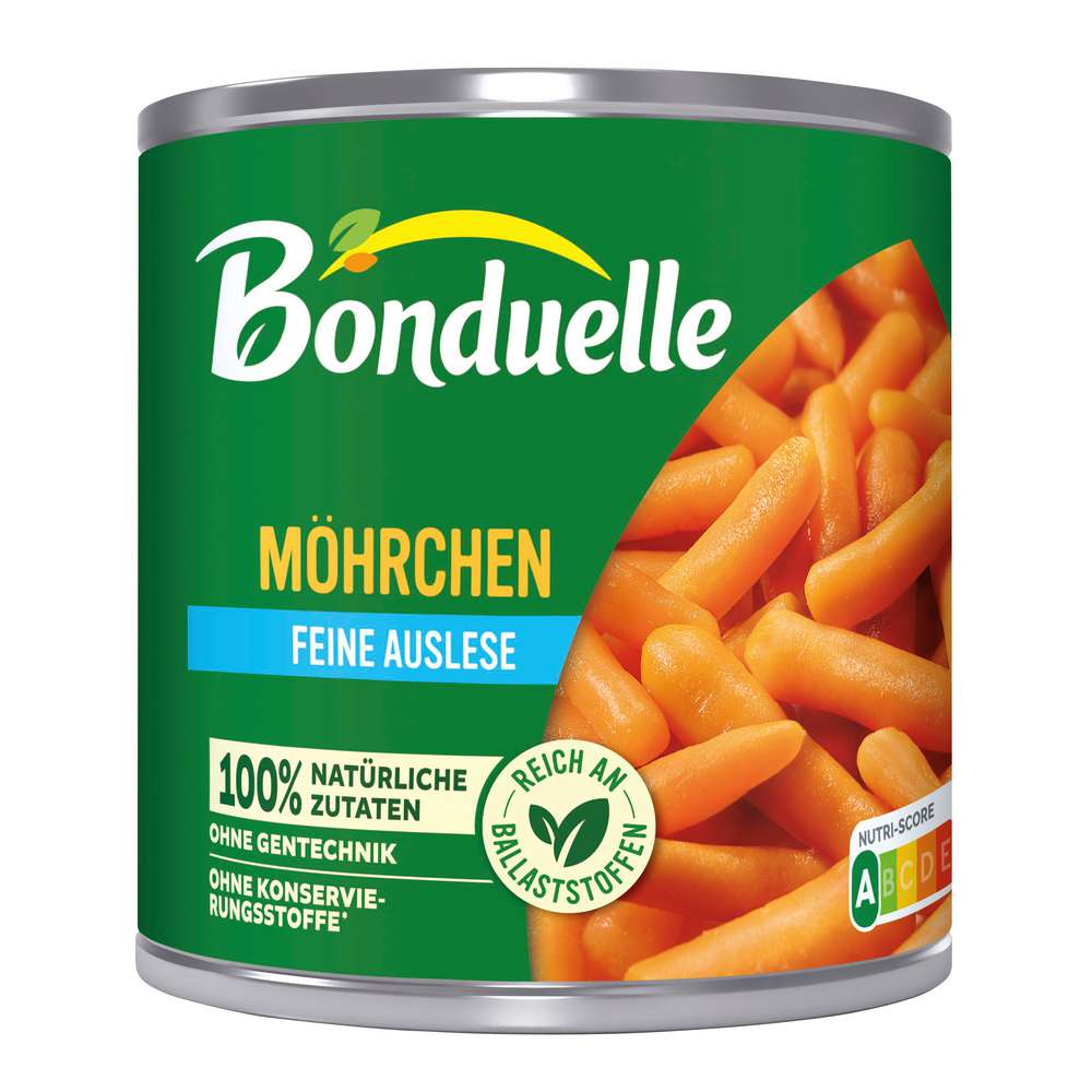 Produktabbildung Bonduelle Möhrchen, zart & extra fein