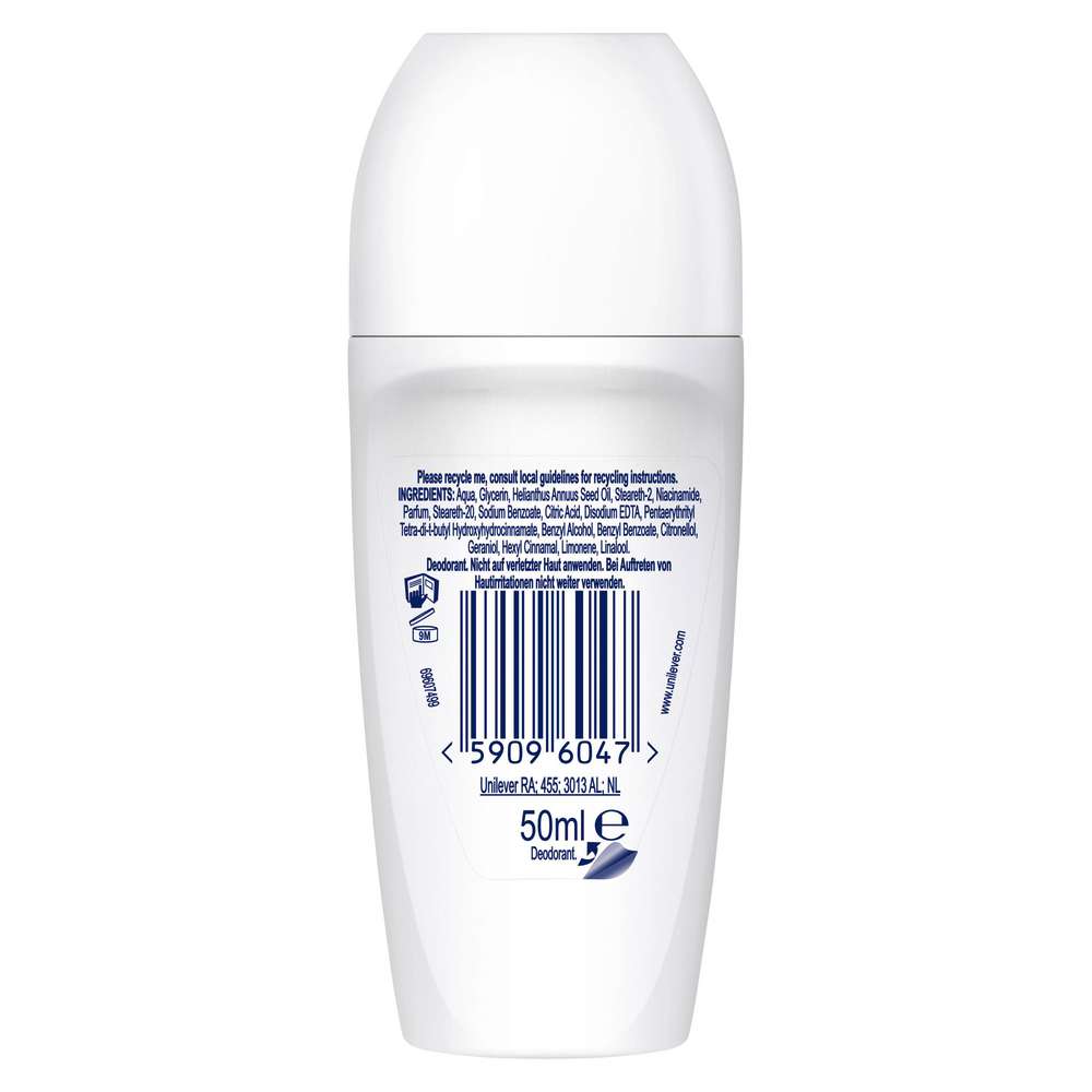 Produktabbildung Dove Deo Roll-On 0% Zink, Rosenduft